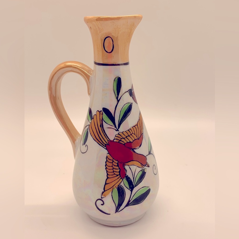 Vintage Chikaramachi Vinegar Pitcher Lusterware